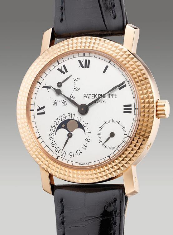 Patek Philippe Power Reserve Moon 5057 Cortina Jubilee Rose Gold 5057R-001 Replica Watch